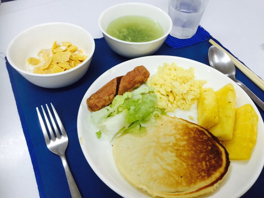 フィリピン留学の朝食