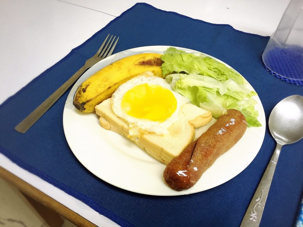 フィリピン留学の朝食