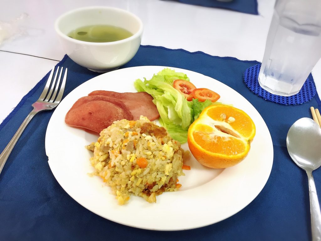 フィリピン留学の朝食