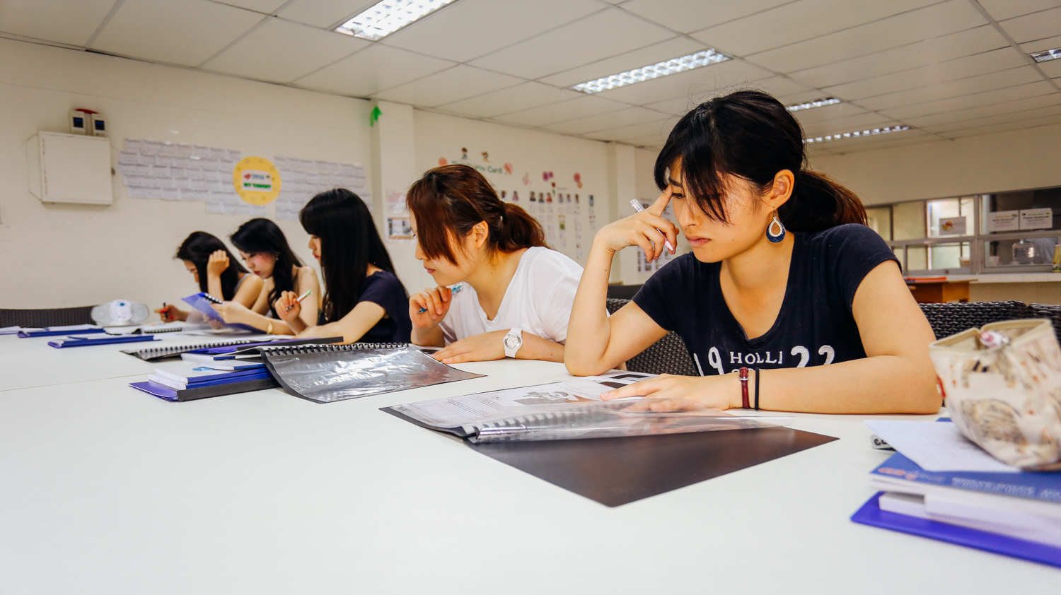 フィリピン留学　マンツーマンレッスンの様子