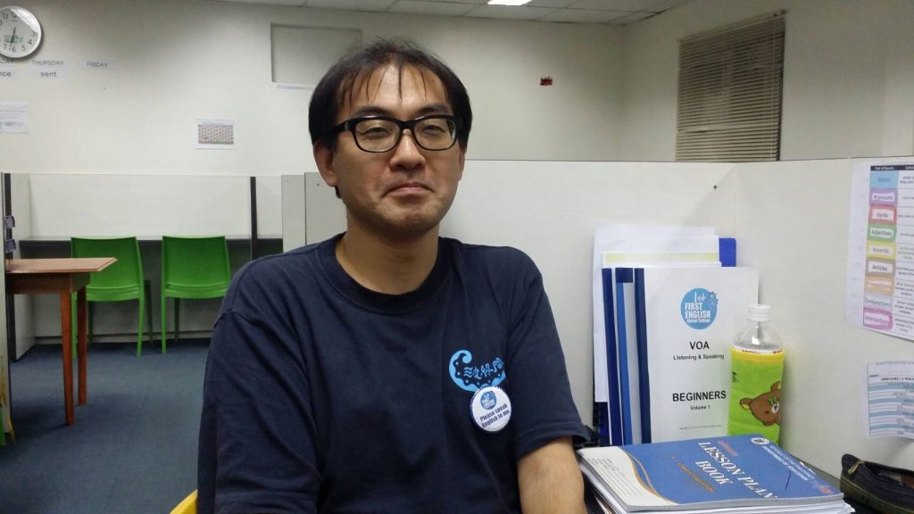 フィリピン留学中のHiroakiさん