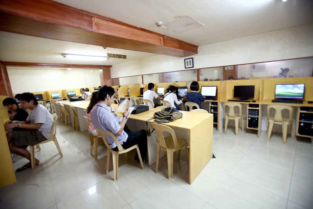 フィリピン留学 CPILS　wifiルーム