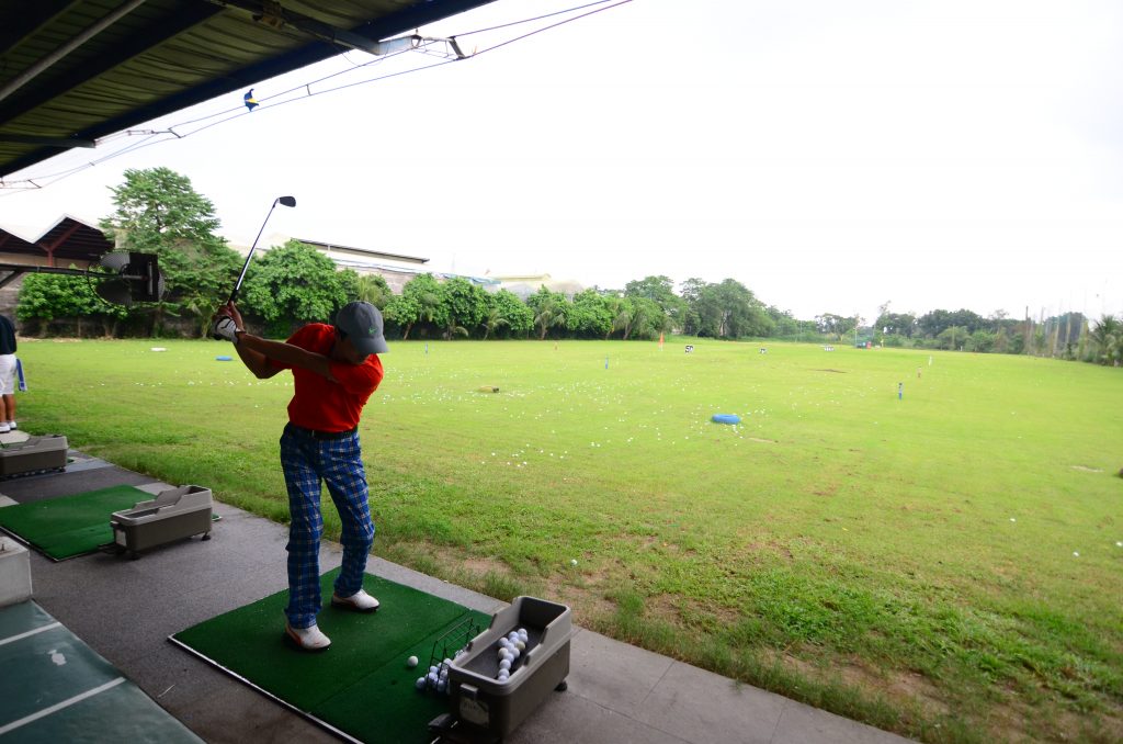 フィリピン留学　EG Academy ゴルフ練習場 (2)