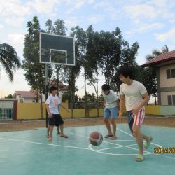 フィリピン留学 Bona Fide　バスケットゴール