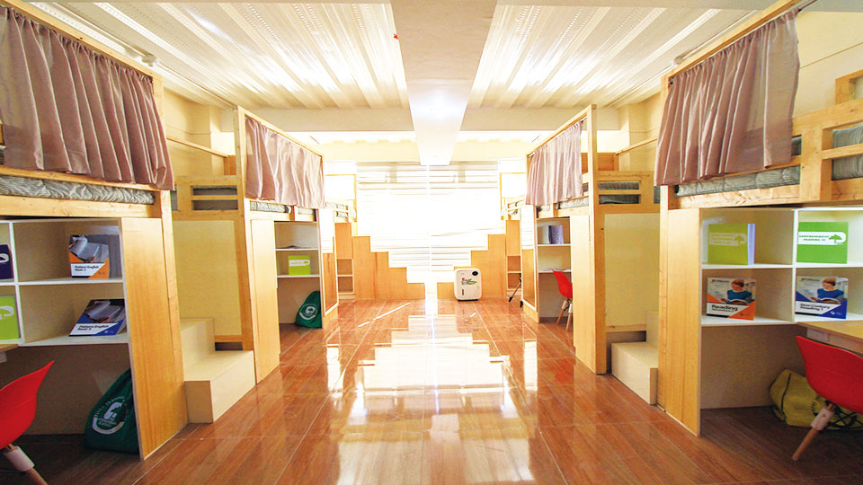 フィリピン留学 PINESメインキャンパス　6人部屋 (2)