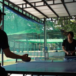 フィリピン留学 HELPクラークキャンパス 卓球