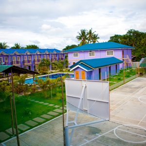 フィリピン留学　CG Sparta campus　バスケットゴール