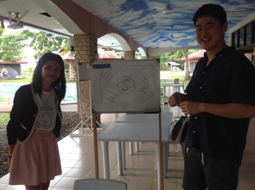 フィリピン留学 ELSAのカランメゾット授業の様子