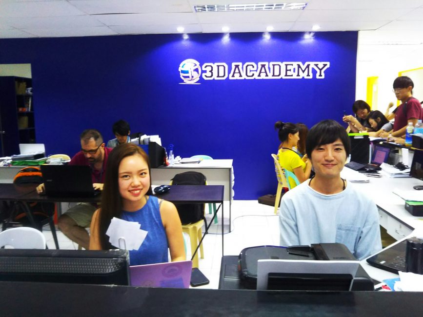 フィリピン留学 3Dのオフィス