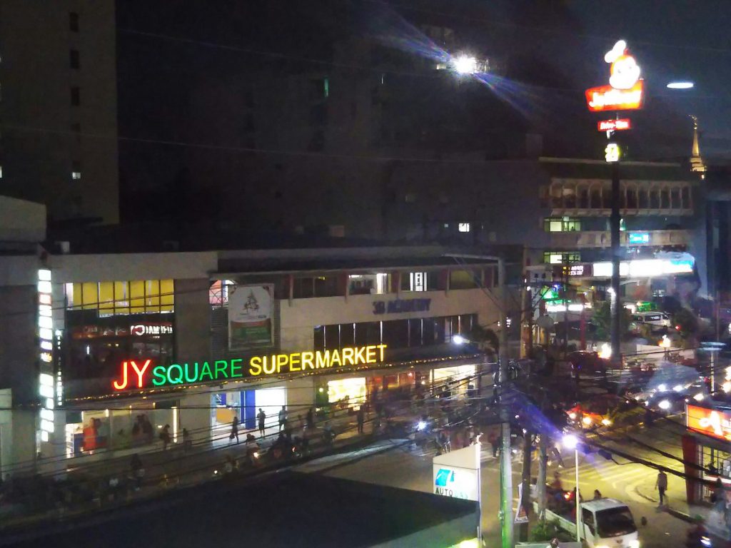 フィリピン留学　3Dの夜景