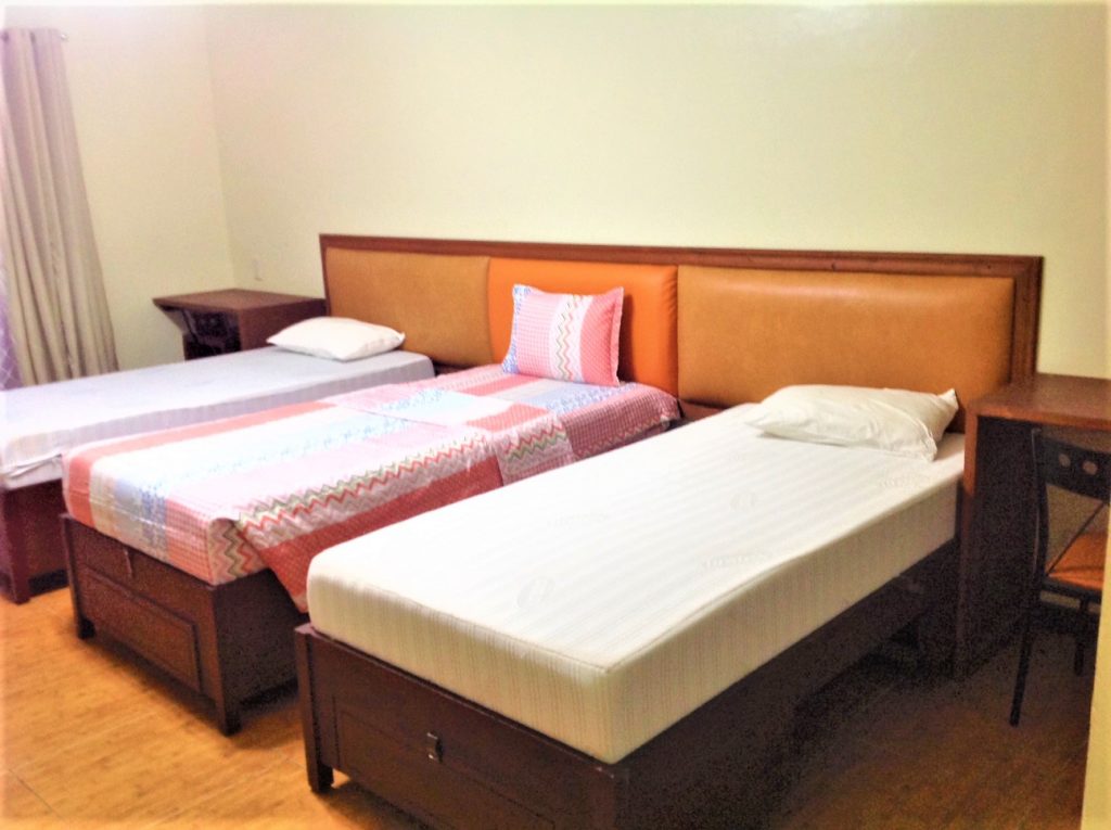 フィリピン留学 CEBU BLUE  OCEAN  3 beds