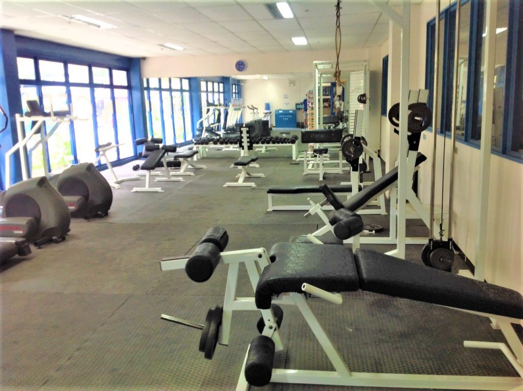 フィリピン留学 CEBU BLUE  OCEAN  gym