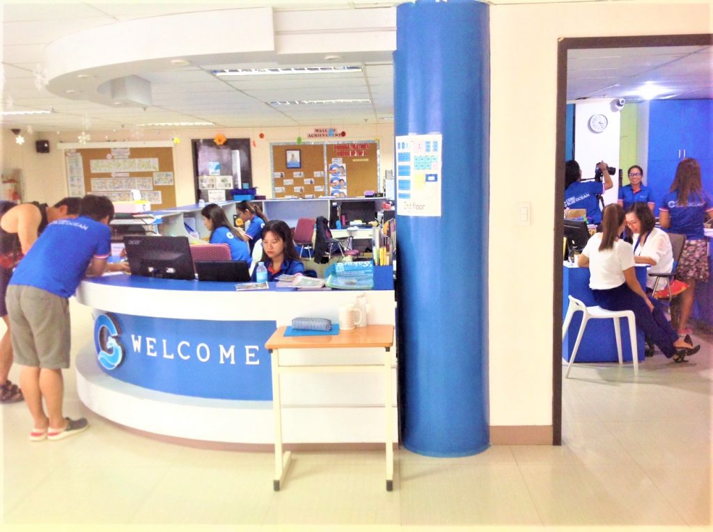 フィリピン留学 CEBU BLUE  OCEAN office