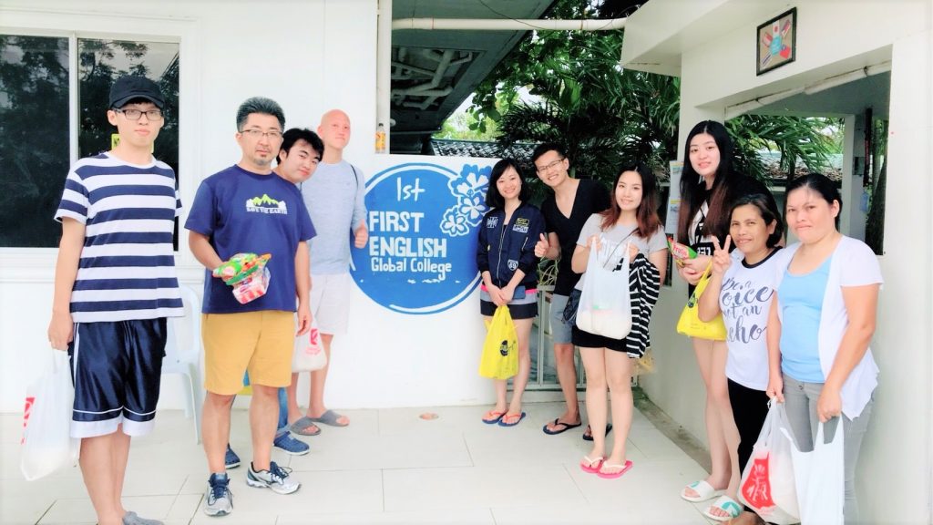 フィリピン留学　First English Global Collegeの生徒たち