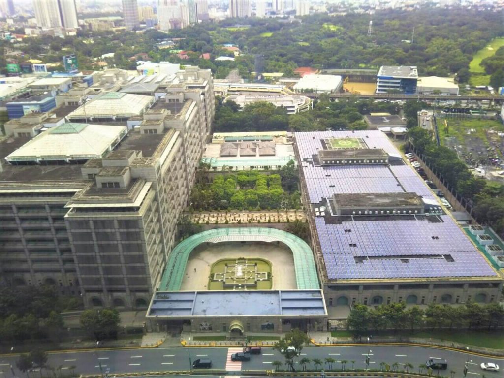 フィリピン留学　SELCからの眺め　アジア開発銀行