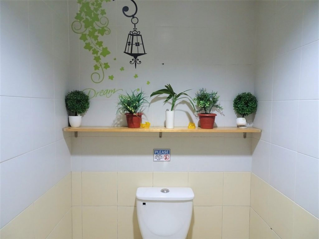 フィリピン留学　SMEAGクラシックのトイレ