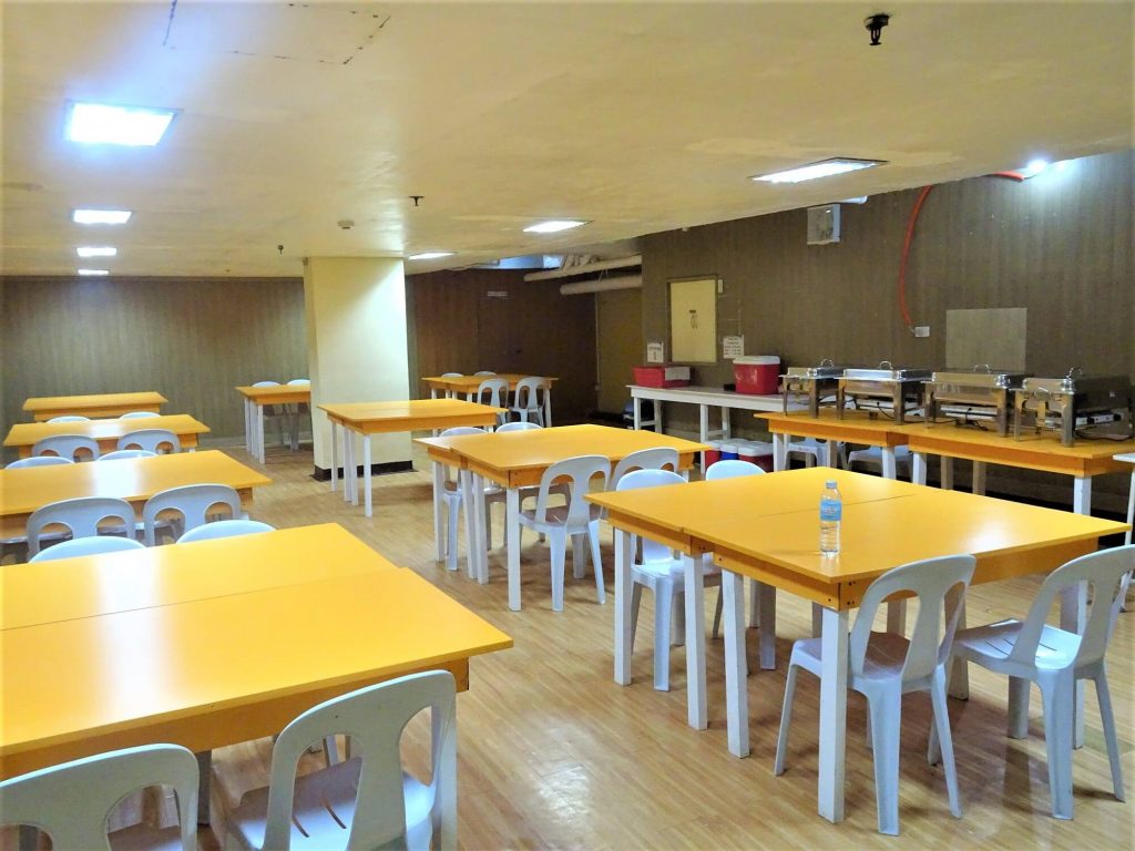 フィリピン留学　C女性キャンパスの食堂