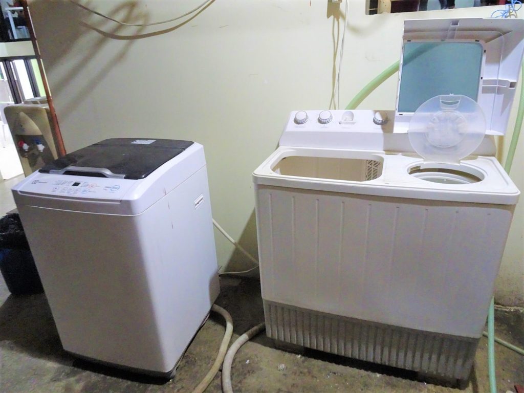 フィリピン留学　NILSニューキャンパスの洗濯機
