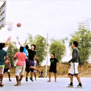 フィリピン留学　Palette School　バスケットコート2
